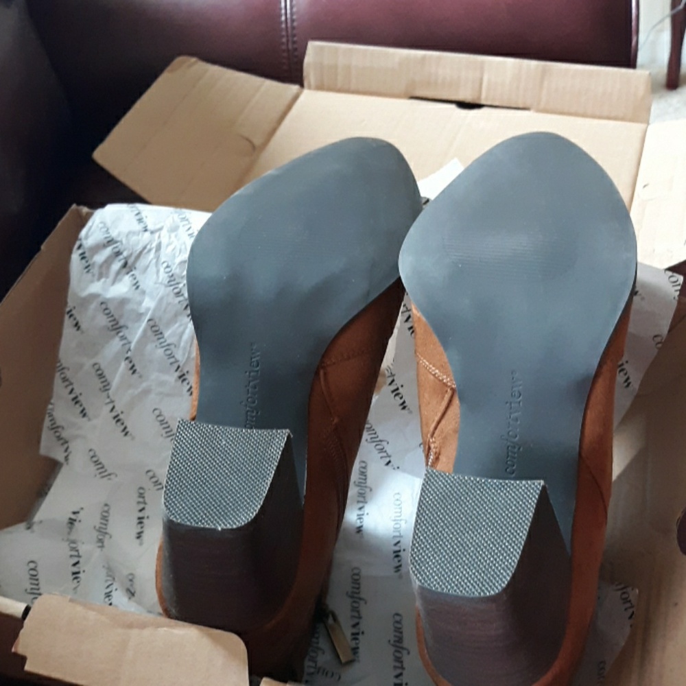 Suede Booties - Picture 3 of 3